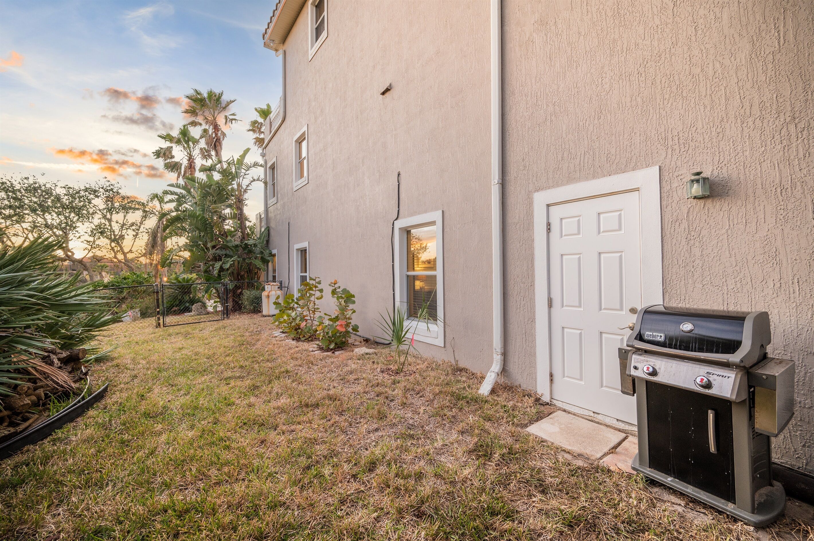Grill and chill! Fire up the BBQ located on the side of the house, perfect for preparing delicious meals to enjoy with family and friends.