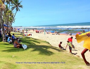 Sun-loungers, beach towels