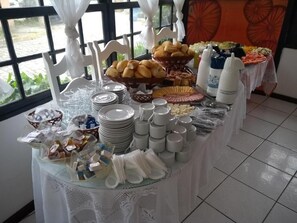 Dagelijks uitgebreid ontbijt inbegrepen