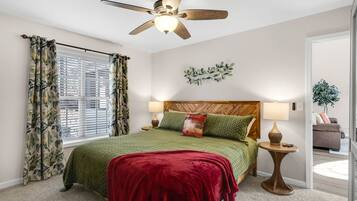 3 bedrooms, iron/ironing board, travel crib, free WiFi