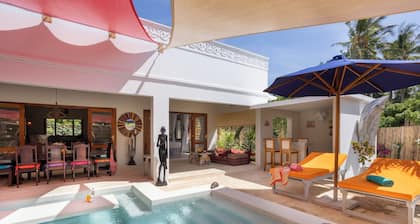 Kasa Emma - charming 2-bedroom private cottage in Watamu with own pool, AC&WiFi