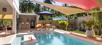Kasa Emma - charming 2-bedroom private cottage in Watamu with own pool, AC&WiFi