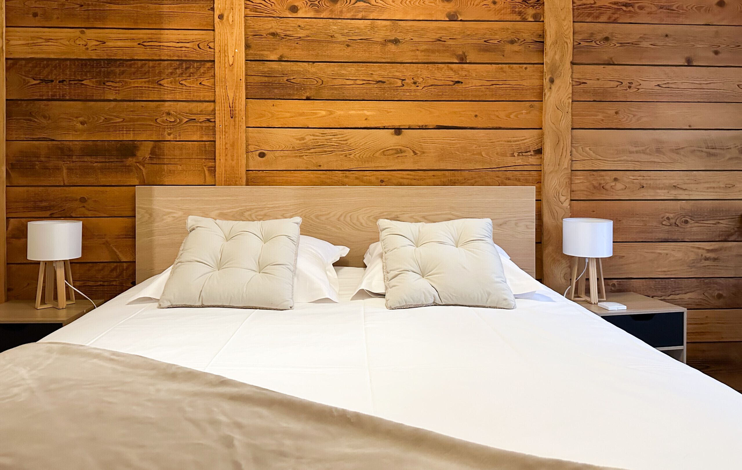 2 chambres, draps fournis