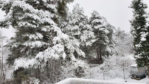 Apparently of 44m2 in Rez of garden located at 15km of the station of Orres 