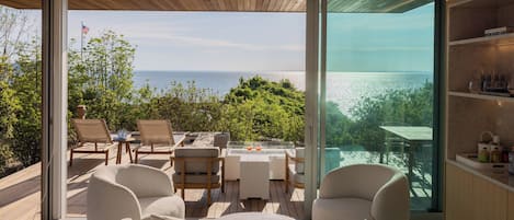Cottage Luxe, vue baie