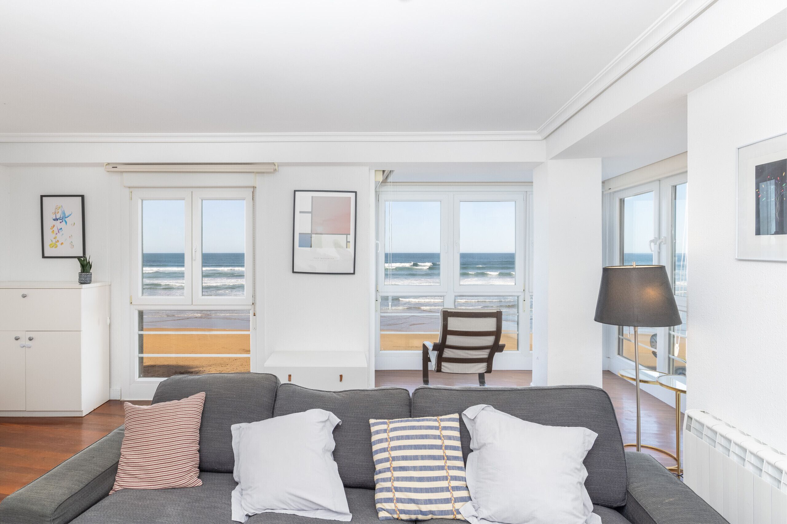 Apartment Bañeru 3-3 - First Line Of Beach - Zarautz - 싸라우츠