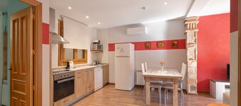 Appartement 'Apartamento Rica' avec terrasse privée, Wi-Fi et climatisation