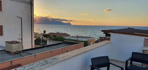 Ferienwohnung 'Vista Mare Alcamo' mit Meerblick, Wi-Fi und Klimaanlage