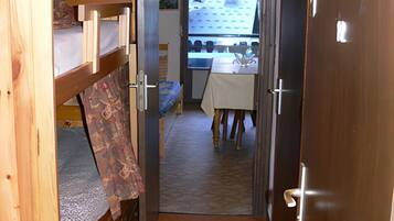2 bedrooms, iron/ironing board