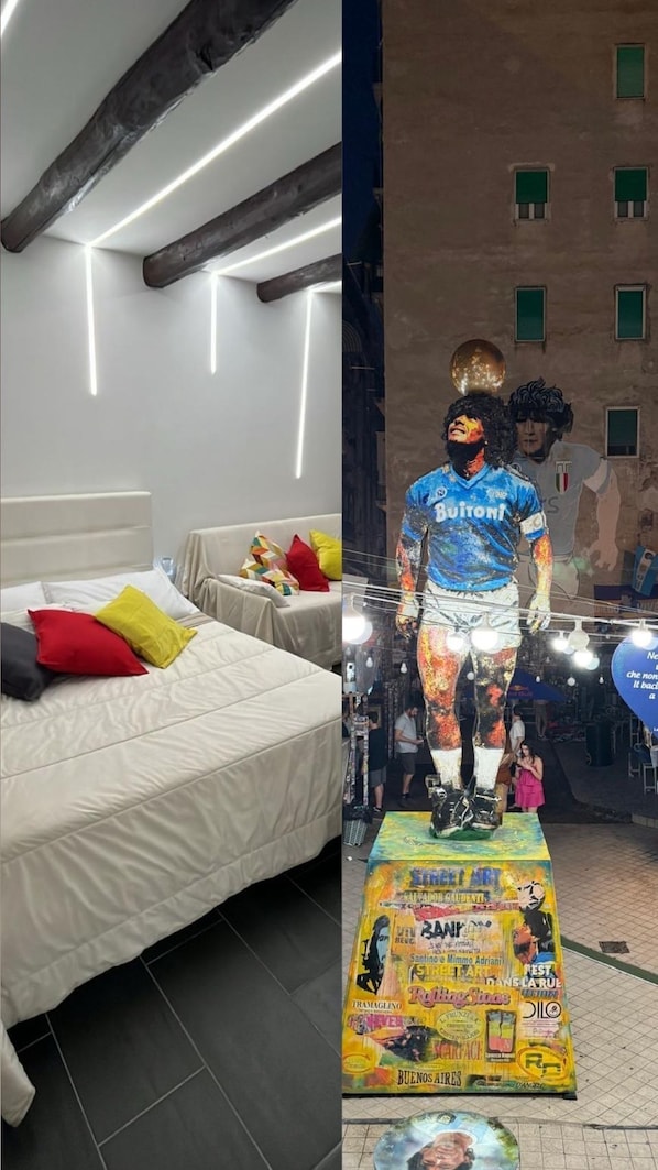 1 間睡房、免費 Wi-Fi、床單