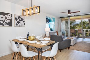 Luxury Condo, Multiple Beds, Ocean View, Beachfront | Living area