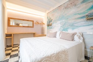 Tabla de planchar con plancha, wifi gratis, ropa de cama