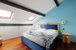 2 slaapkamers, een strijkplank/strijkijzer, wifi, beddengoed