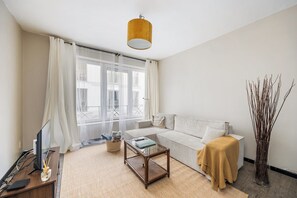 Living area - Mubi-Antwerp Cozy city center apartment (Antwerpen)