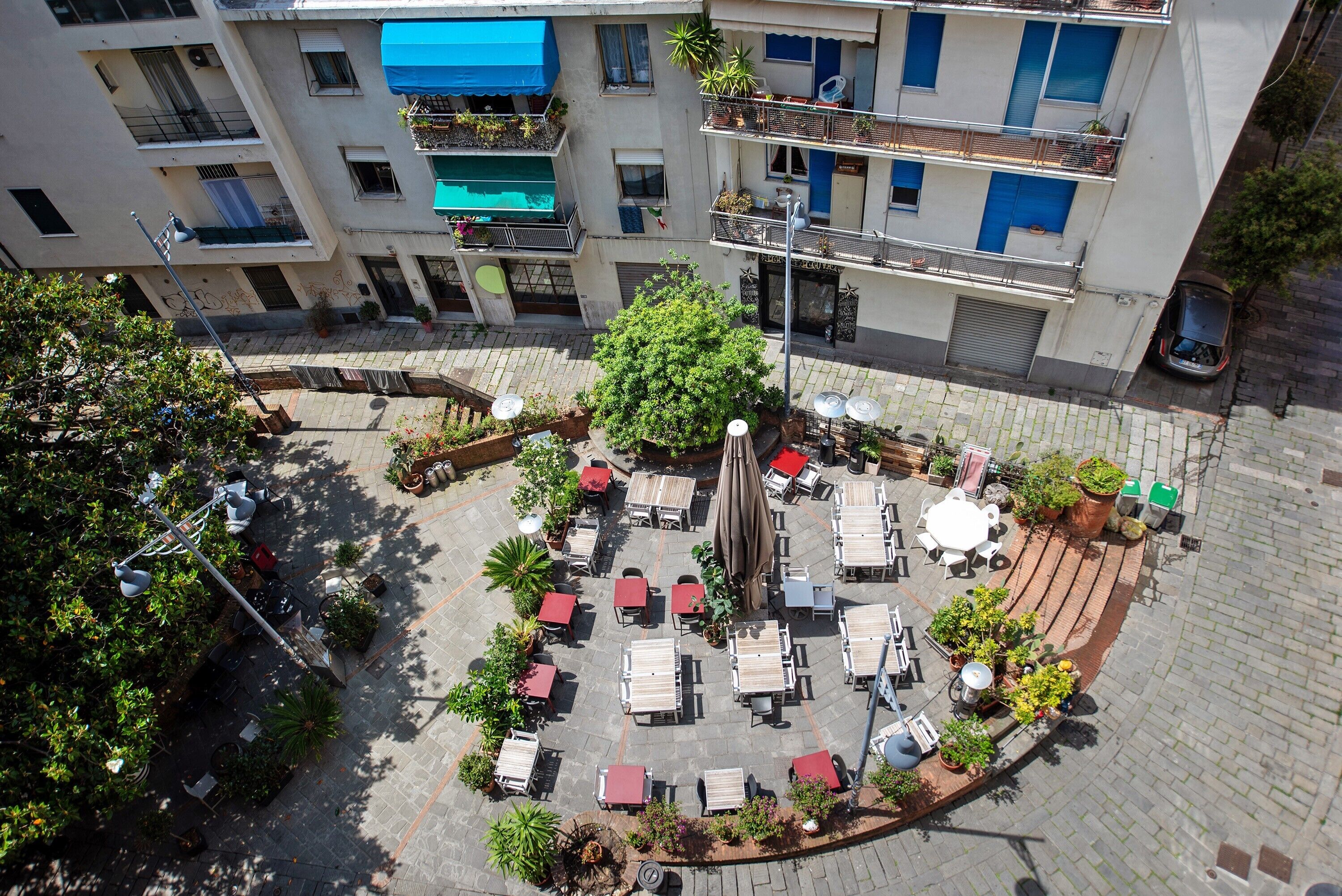 Restaurante al aire libre