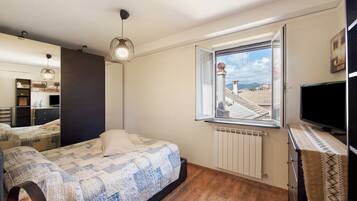 1 Schlafzimmer, Bügeleisen/Bügelbrett, kostenloses WLAN, Bettwäsche