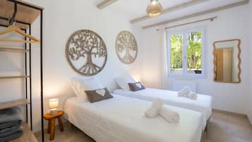 2 habitaciones, wifi gratis y ropa de cama