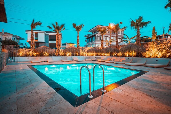 Uitzicht vanuit accommodatie