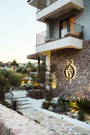 Uitzicht vanuit accommodatie