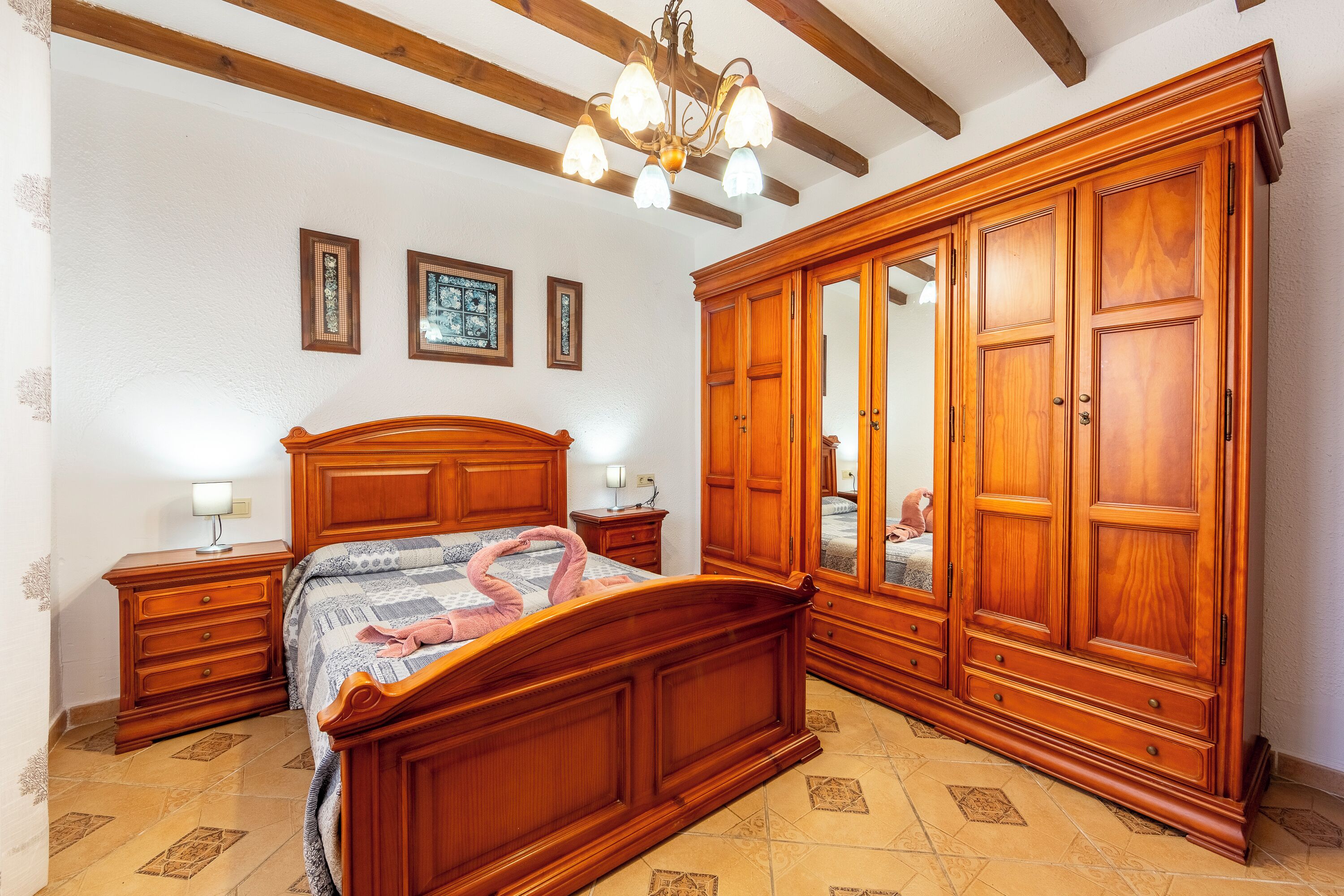 4 slaapkamers, beddengoed