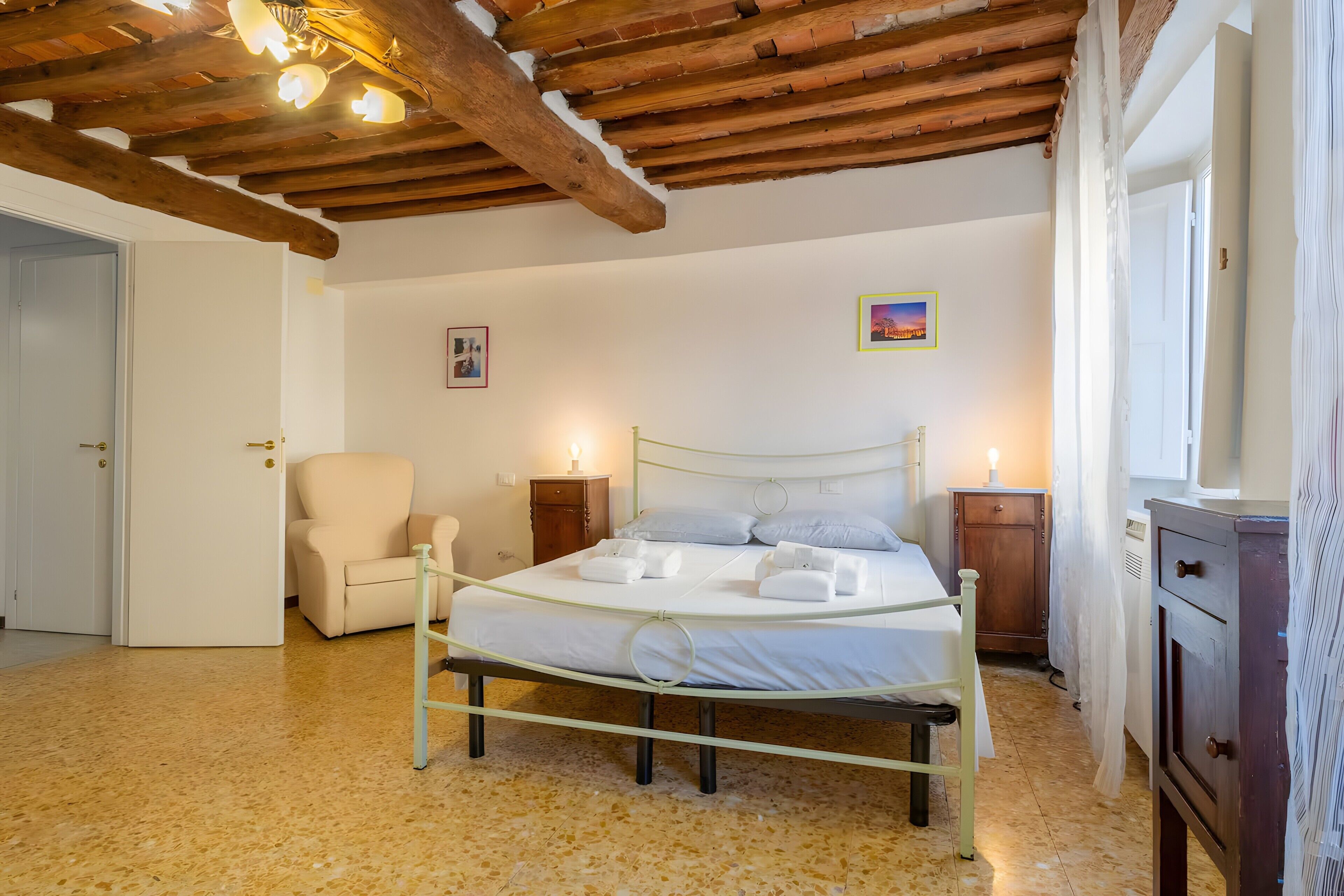 1 Schlafzimmer, Bügeleisen/Bügelbrett, Bettwäsche