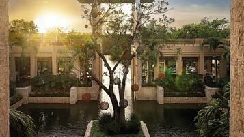 Overnatningsstedets område