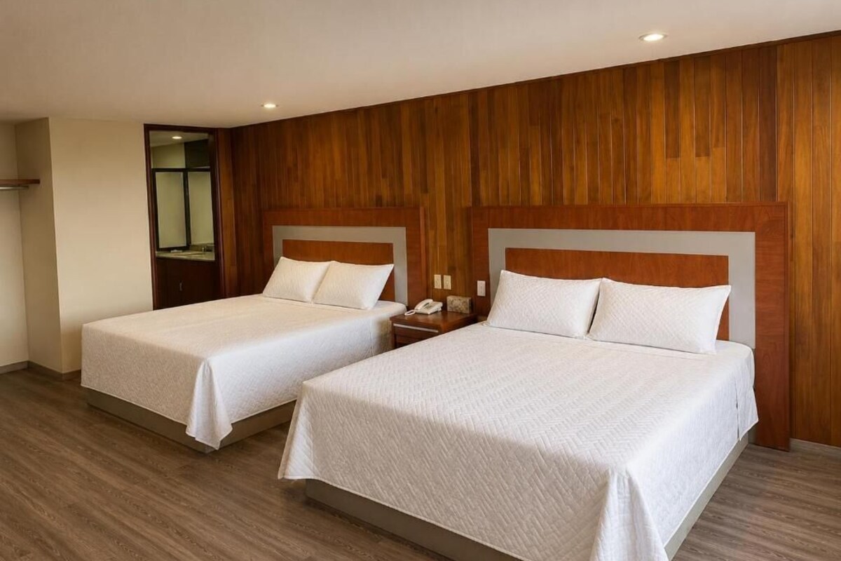 Family Quadruple Room, City View | Hypo-allergenic bedding, laptop workspace, soundproofing, free WiFi
