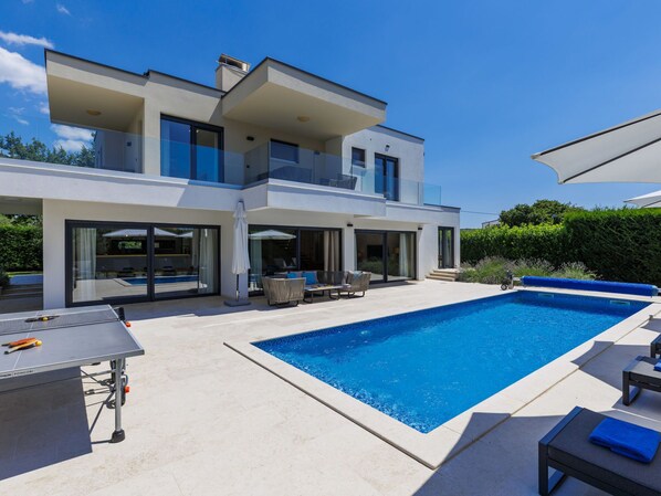 Piscine chauffée