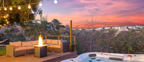 مغطس سبا خارجي