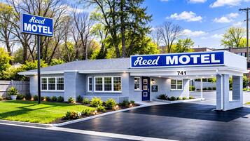 Voorkant van accommodatie