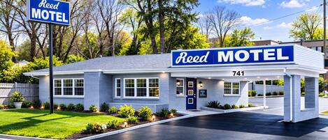 Fassade der Unterkunft