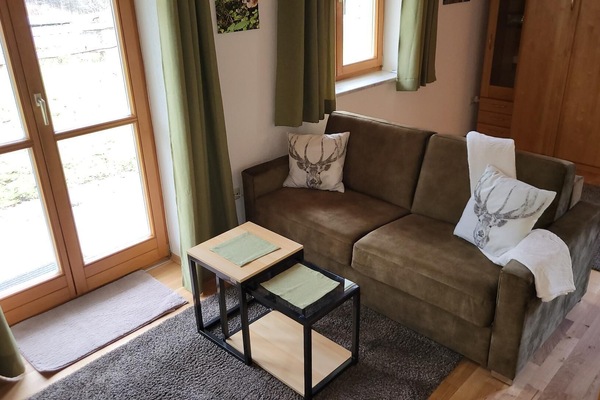 Ferienwohnung mit Terrasse-Sofabett