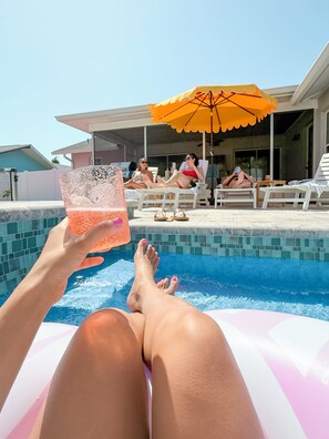 Außenpool, beheizter Pool