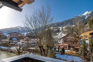 Blick von der Unterkunft