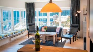 Appartamento Deluxe, 4 camere da letto | Soggiorno