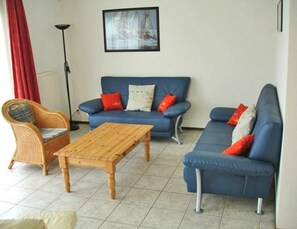 Casa clásica, 3 habitaciones | Sala de estar