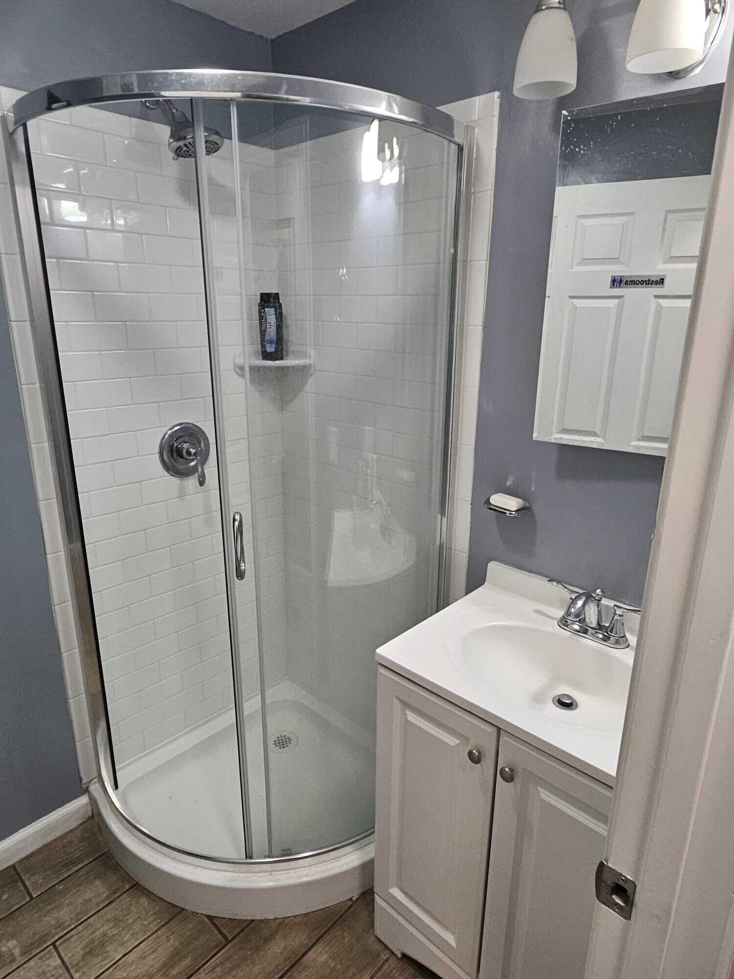 Towels, soap, toilet paper