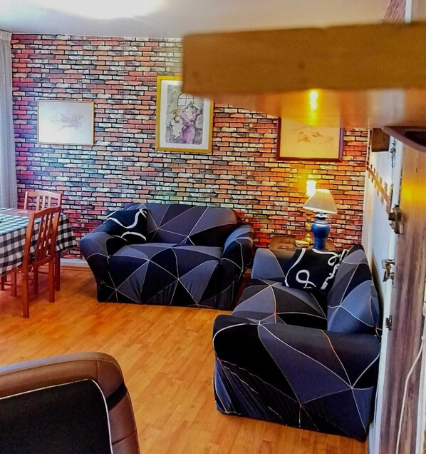 Living area - Nice apartment in a central, quiet and well located area, parks, etc. (Ciudad de México)