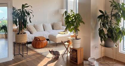MTL downtown sanctuary.
Urban safe place, perfect for couples & solo travelers.