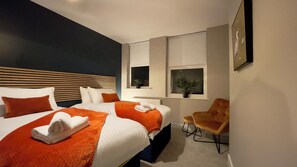 Departamento estándar, 2 habitaciones | Escritorio, espacio para trabajar con laptop y wifi gratis 