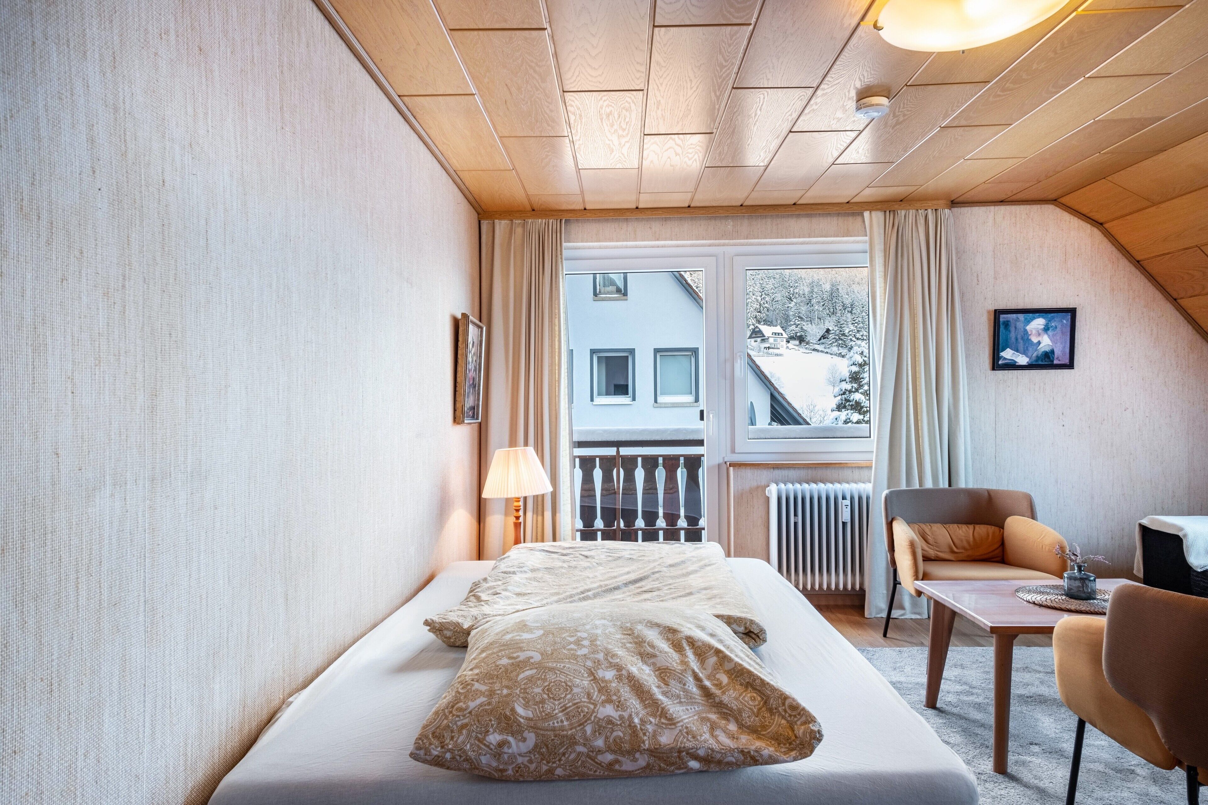 1 sovrum, strykjärn/strykbräda, gratis wi-fi och sängkläder