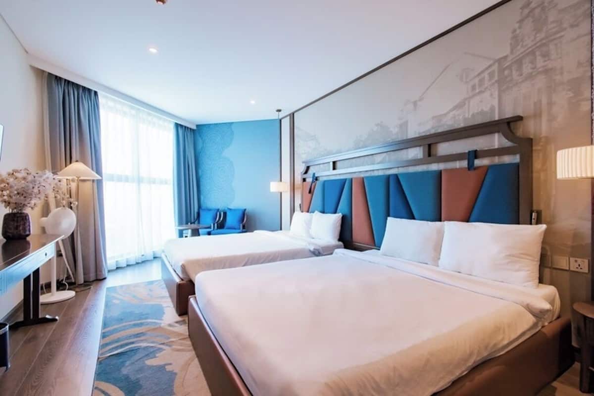 2 habitaciones, ropa de cama de alta calidad y cubrecamas