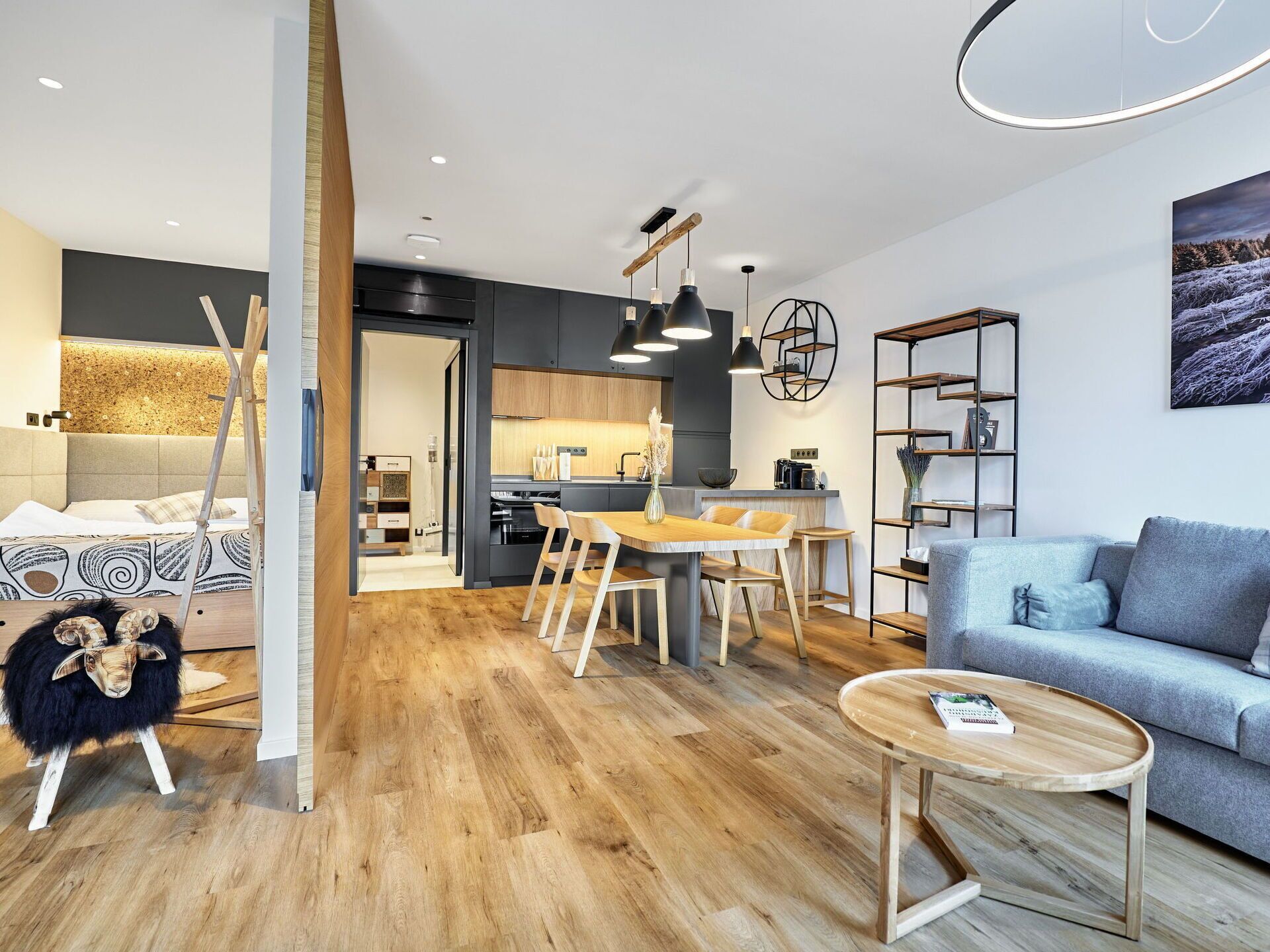 1 chambre, accès au Wi-Fi (inclus)