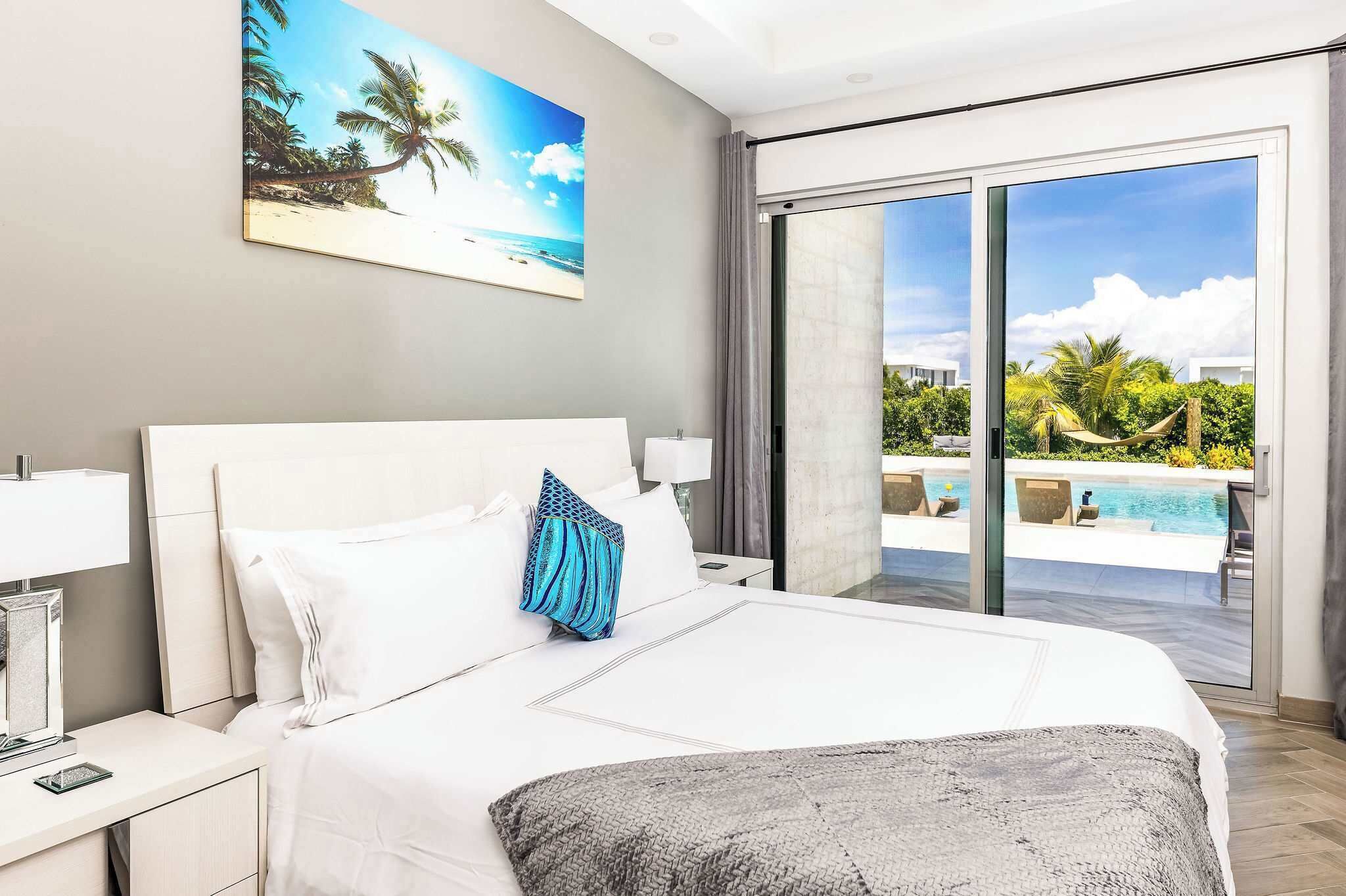 1 soverom, safe på rommet, strykejern/-brett og reiseseng for barn