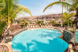 Una piscina riscaldata
