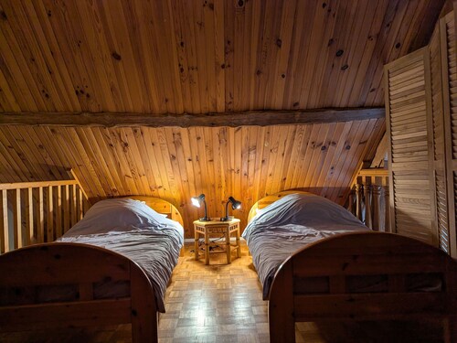 Gîte calme en forêt, proche Gien, 3 chambres et 2 salles d'eau