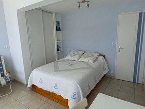 3 chambres, bureau, lit parapluie, Wi-Fi gratuit