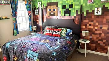 1 habitación, tabla de planchar con plancha, wifi y ropa de cama