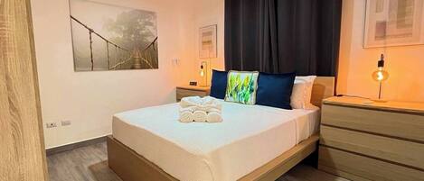 1 habitación, wifi y ropa de cama