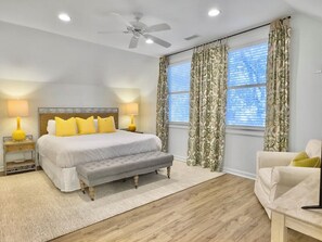4 bedrooms, desk, iron/ironing board, free WiFi - 4 BR Beach House w/ Lush Backyard | Pet Friendly (Isle of Palms)